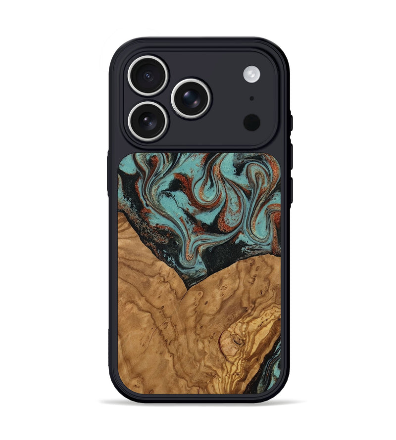 iPhone 17 Pro Wood Phone Case - Jarvis (Ancient Olive, 818657)