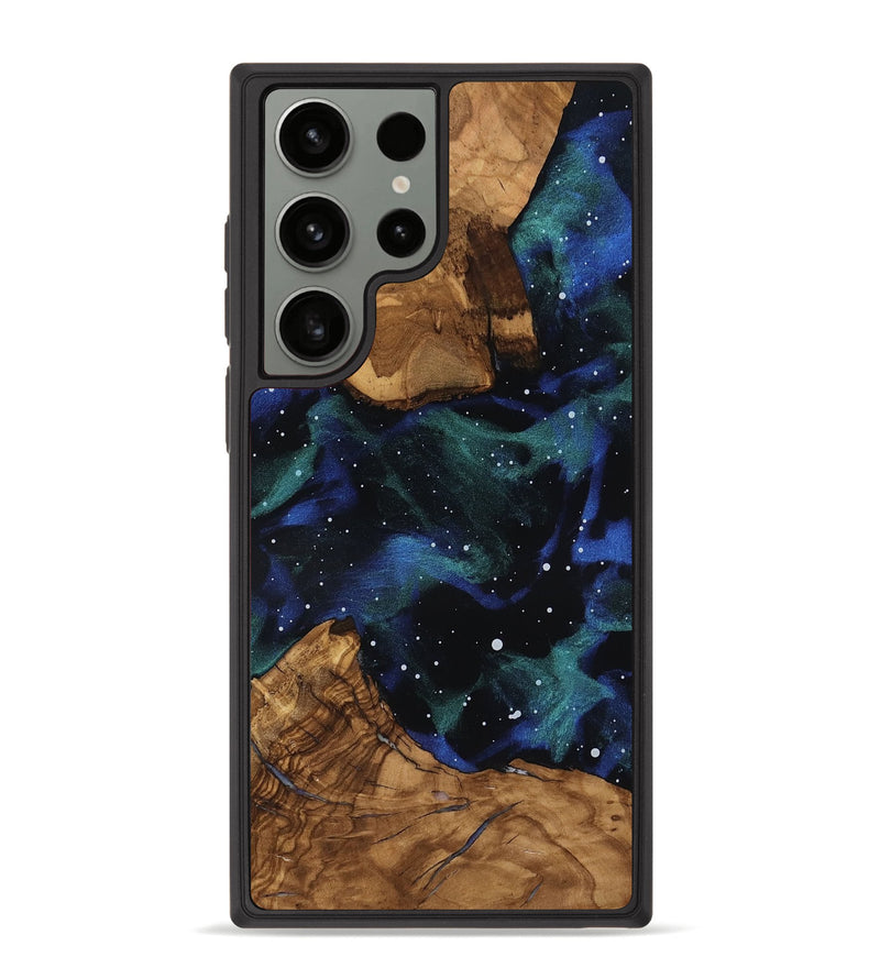 Galaxy S23 Ultra Wood Phone Case - Kunta (Ancient Olive, 818658)