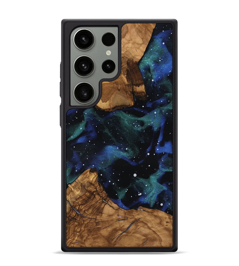 Galaxy S24 Ultra Wood Phone Case - Kunta (Ancient Olive, 818658)