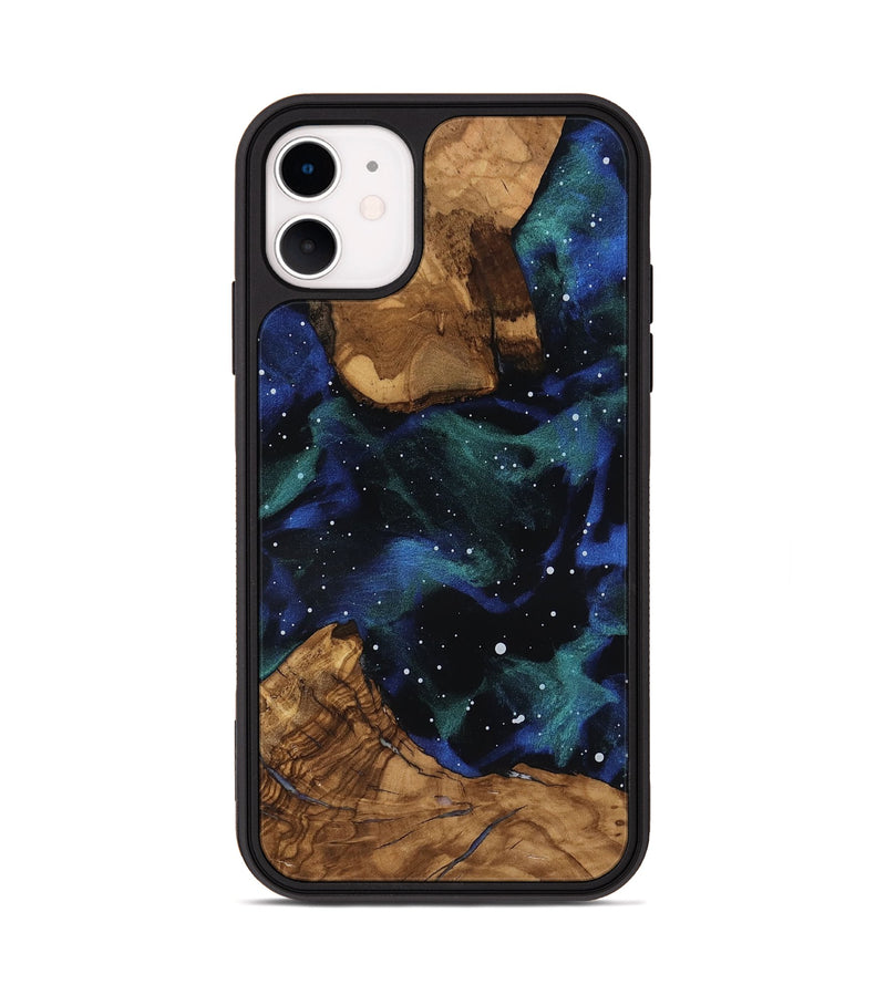 iPhone 11 Wood Phone Case - Kunta (Ancient Olive, 818658)