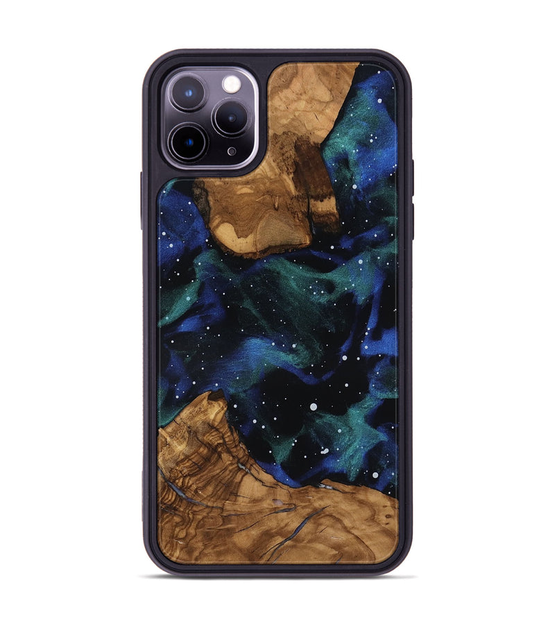 iPhone 11 Pro Max Wood Phone Case - Kunta (Ancient Olive, 818658)