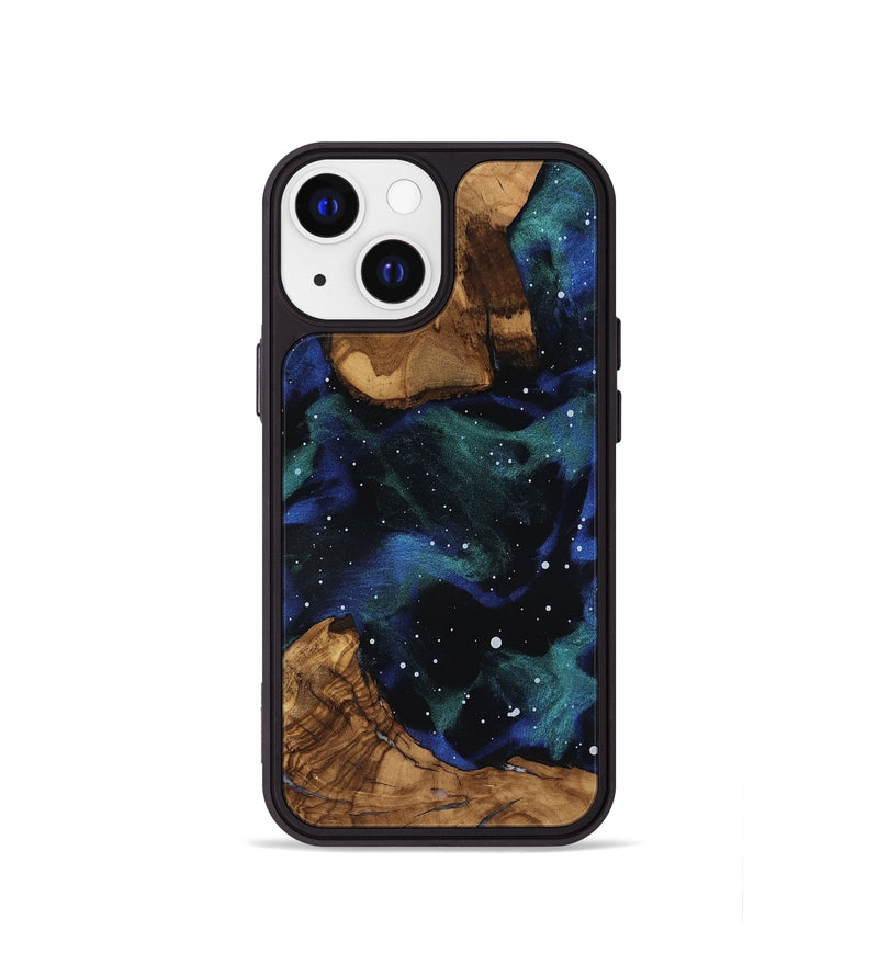 iPhone 13 mini Wood Phone Case - Kunta (Ancient Olive, 818658)
