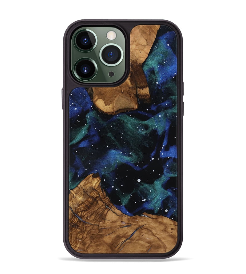 iPhone 13 Pro Max Wood Phone Case - Kunta (Ancient Olive, 818658)
