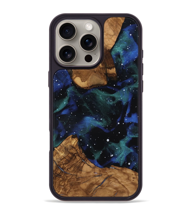 iPhone 16 Pro Max Wood Phone Case - Kunta (Ancient Olive, 818658)