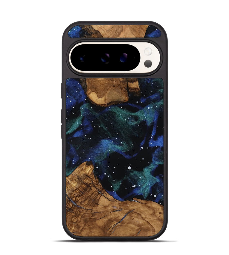 Pixel 9 Wood Phone Case - Kunta (Ancient Olive, 818658)