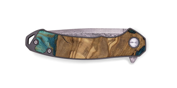 EDC Wood Pocket Knife - Leanna (Ancient Olive, 818659)