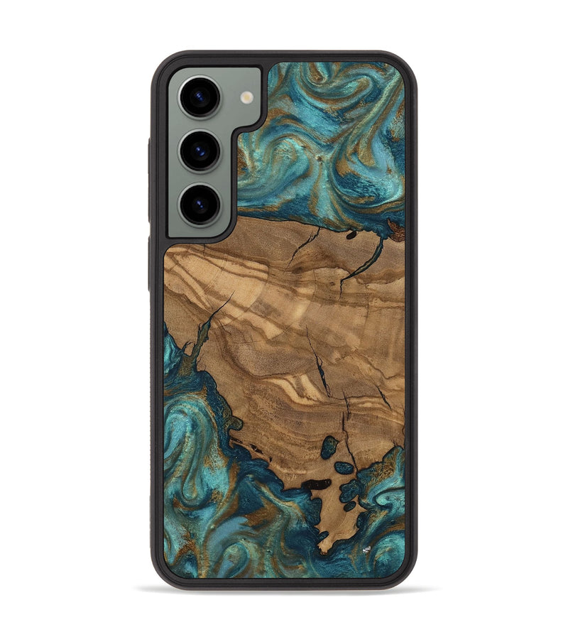 Galaxy S23 Plus Wood Phone Case - Leanna (Ancient Olive, 818659)