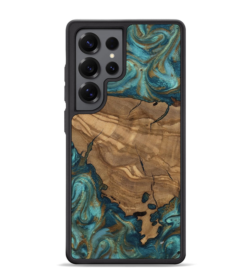 Galaxy S25 Ultra Wood Phone Case - Leanna (Ancient Olive, 818659)