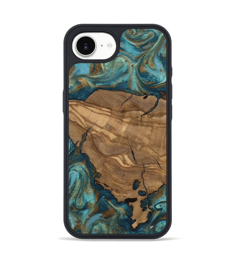 iPhone 16e Wood Phone Case - Leanna (Ancient Olive, 818659)
