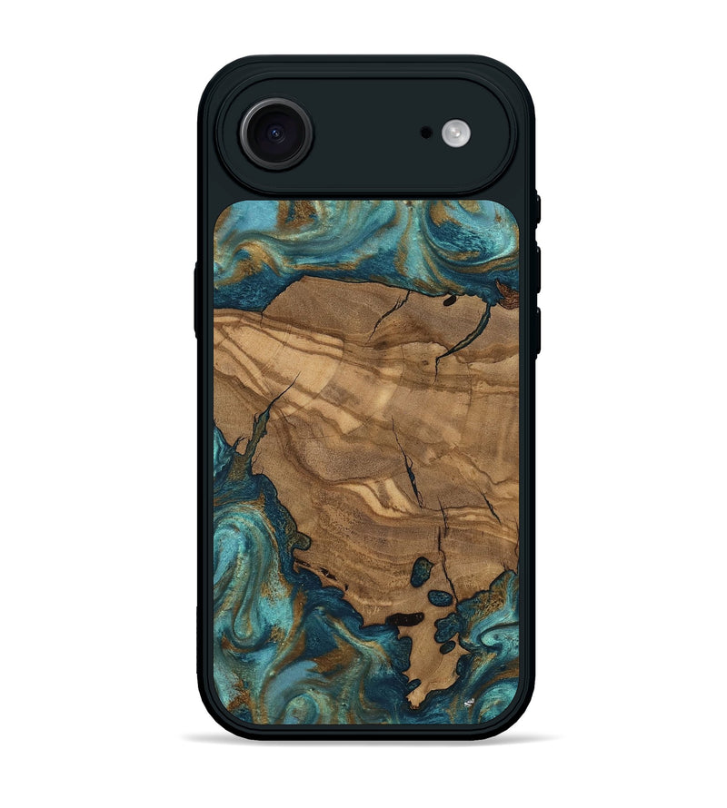 iPhone 17 Air Wood Phone Case - Leanna (Ancient Olive, 818659)