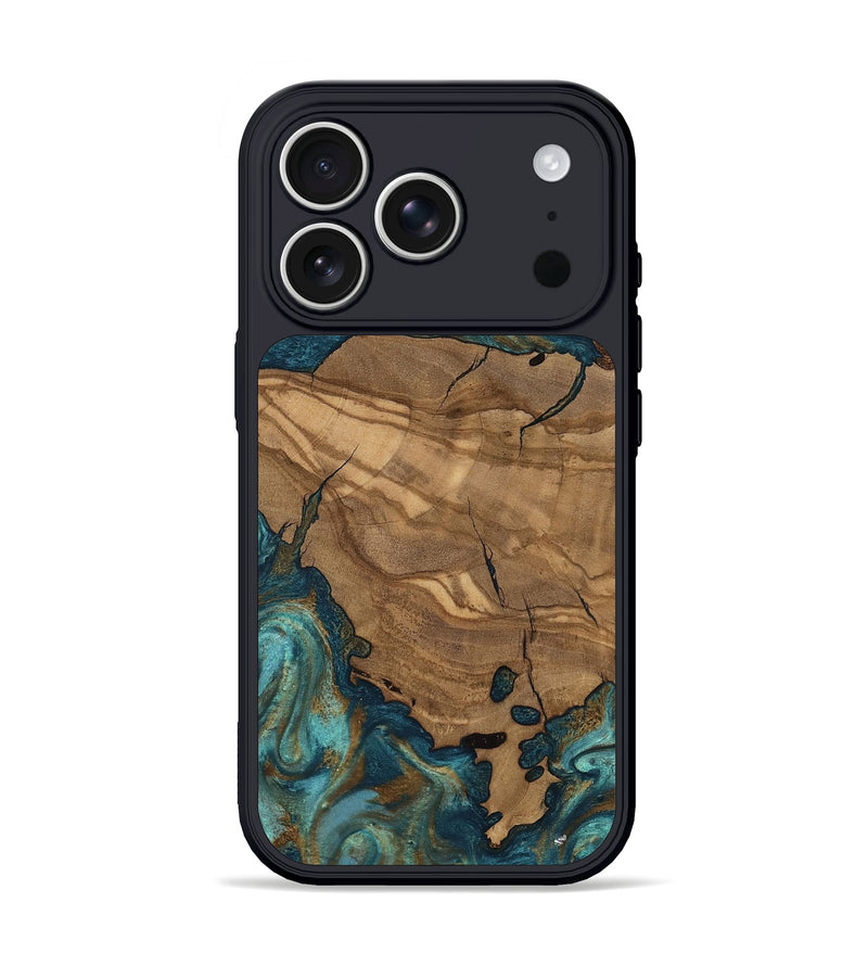 iPhone 17 Pro Wood Phone Case - Leanna (Ancient Olive, 818659)