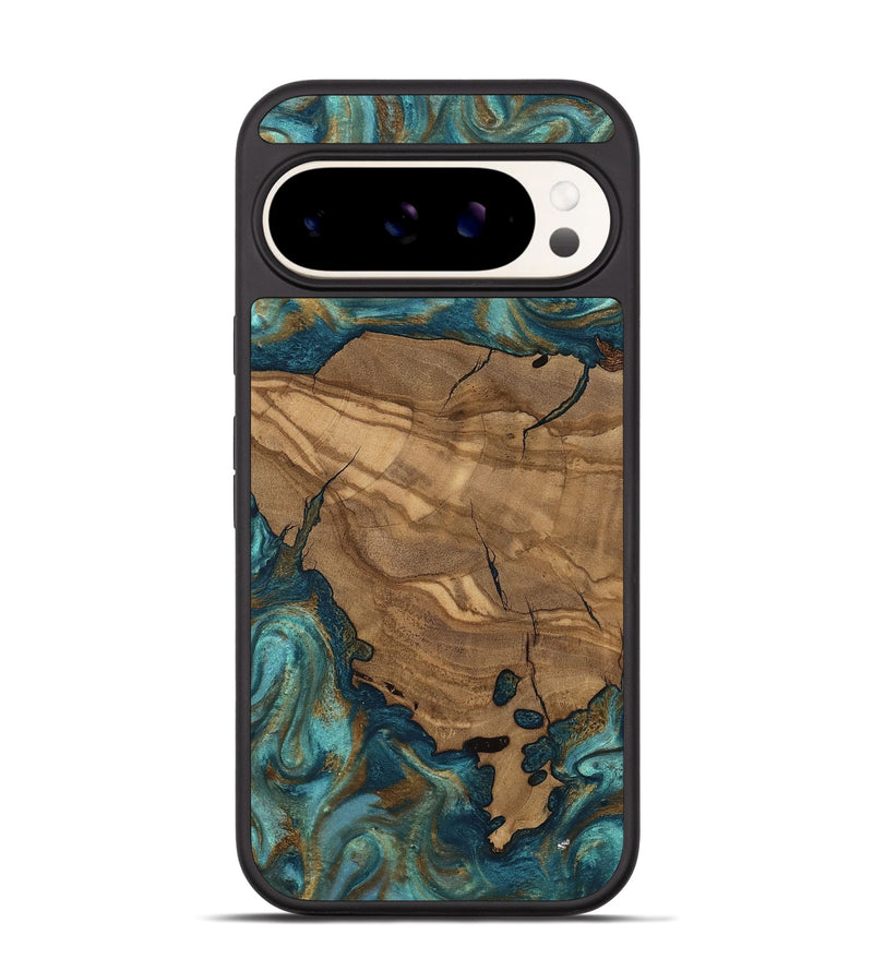 Pixel 9 Pro Wood Phone Case - Leanna (Ancient Olive, 818659)