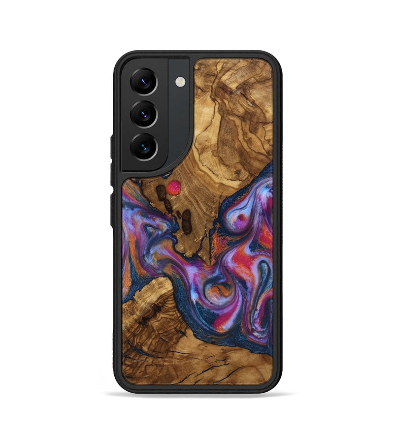 Galaxy S22 Wood Phone Case - Lylah (Ancient Olive, 818660)