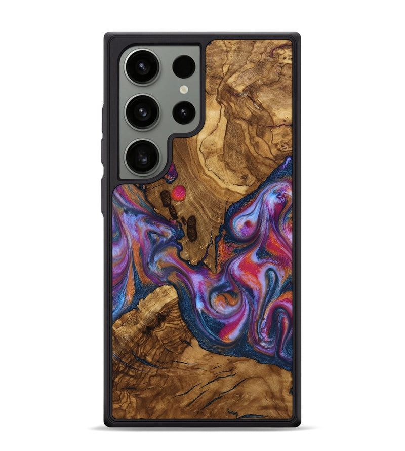 Galaxy S24 Ultra Wood Phone Case - Lylah (Ancient Olive, 818660)