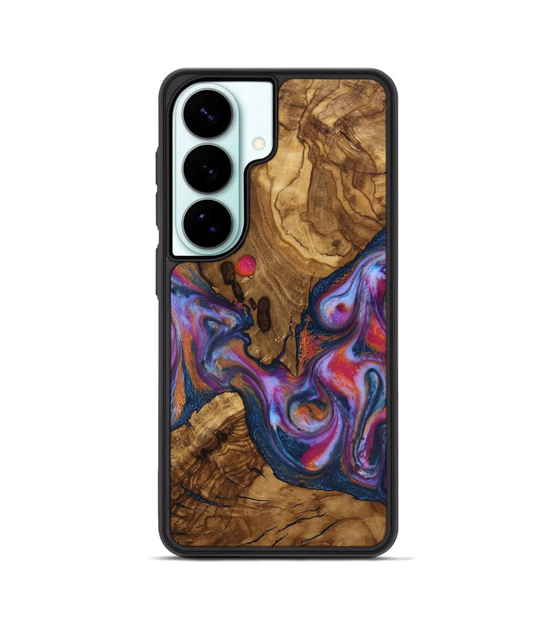 Galaxy S26 Wood Phone Case - Lylah (Ancient Olive, 818660)