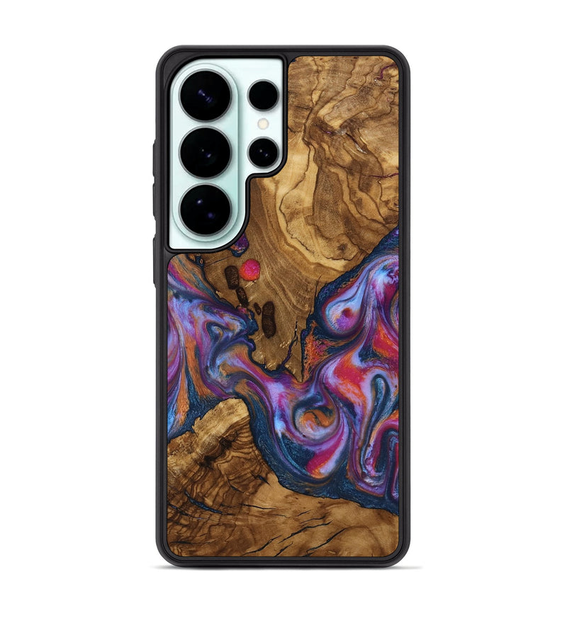 Galaxy S26 Ultra Wood Phone Case - Lylah (Ancient Olive, 818660)