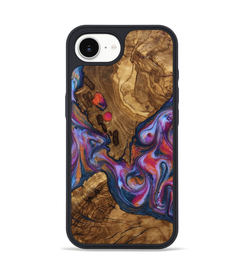 iPhone 16e Wood Phone Case - Lylah (Ancient Olive, 818660)
