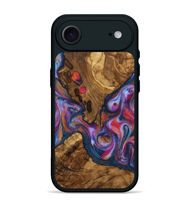 iPhone 17 Air Wood Phone Case - Lylah (Ancient Olive, 818660)