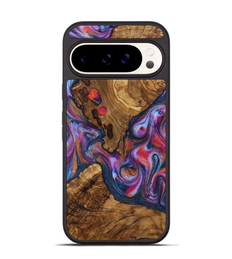 Pixel 9 Pro Wood Phone Case - Lylah (Ancient Olive, 818660)