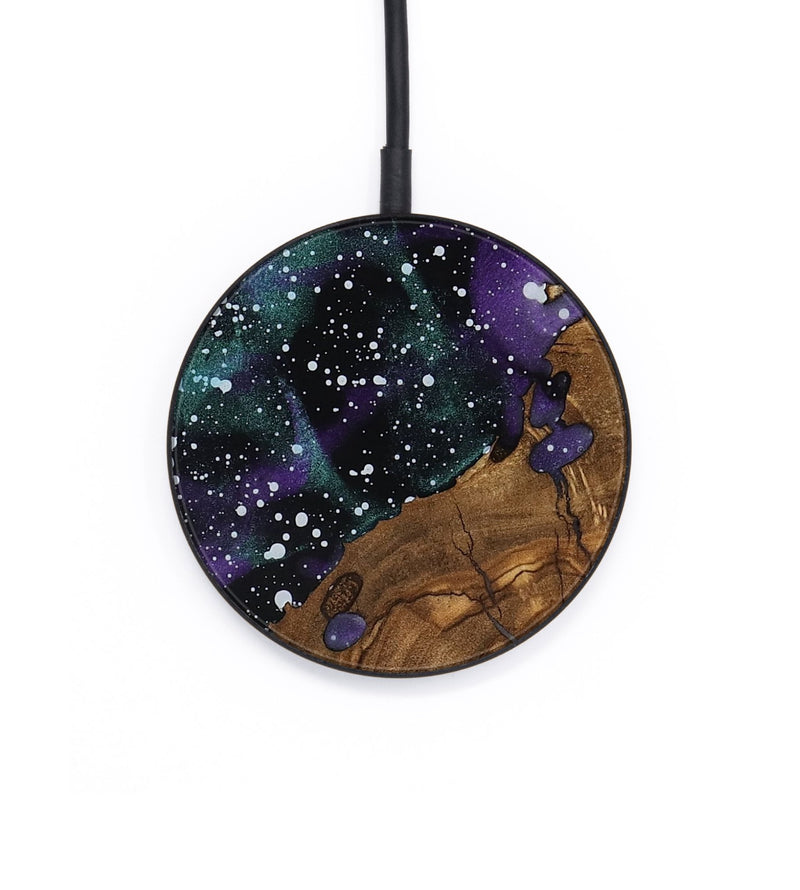 Circle Wood Wireless Charger - Porsha (Ancient Olive, 818661)