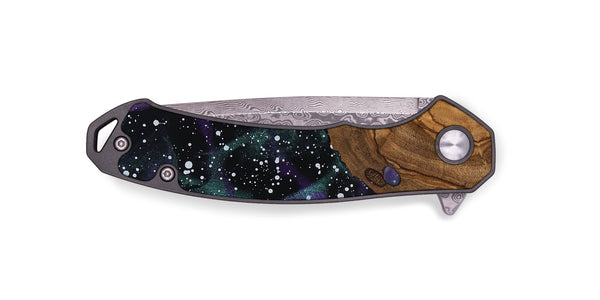 EDC Wood Pocket Knife - Porsha (Ancient Olive, 818661)