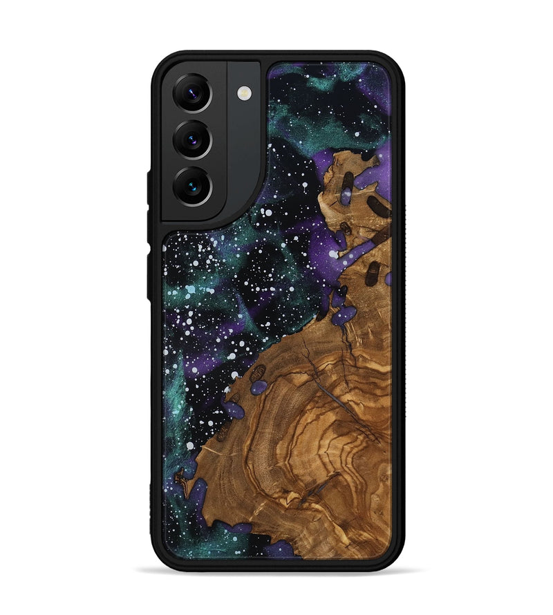 Galaxy S22 Plus Wood Phone Case - Porsha (Ancient Olive, 818661)