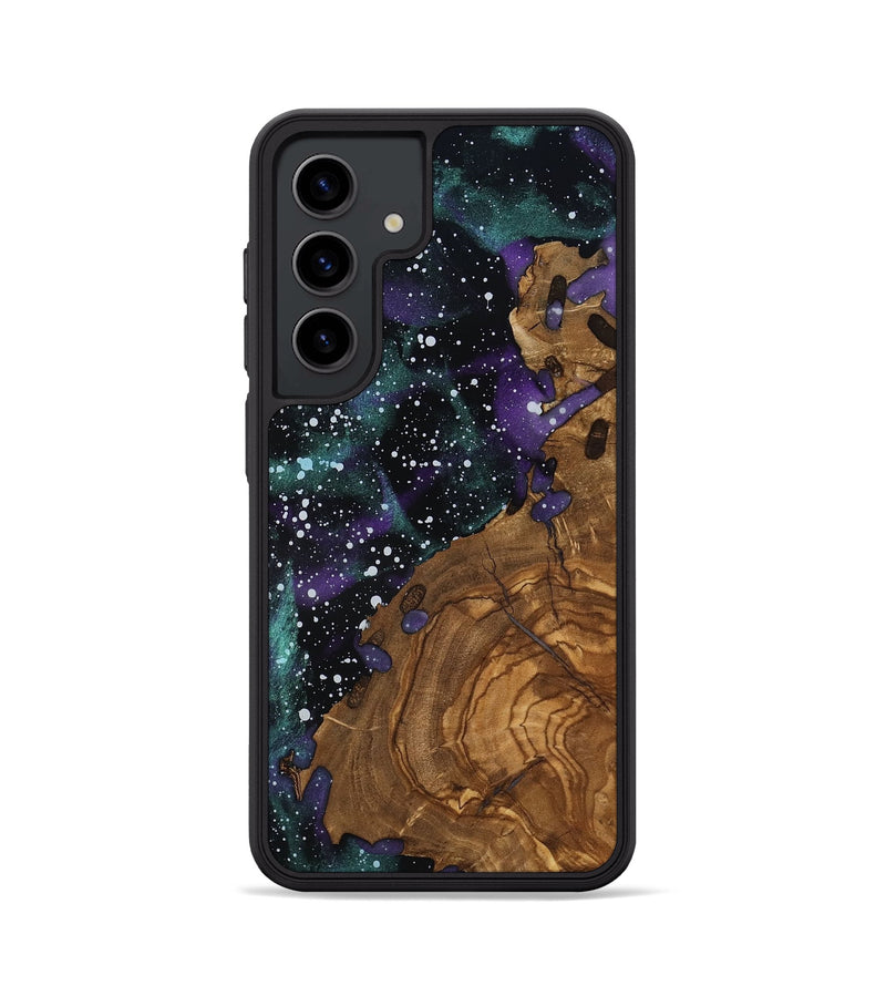 Galaxy S24 Wood Phone Case - Porsha (Ancient Olive, 818661)