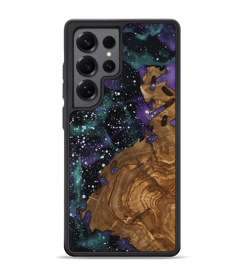 Galaxy S25 Ultra Wood Phone Case - Porsha (Ancient Olive, 818661)