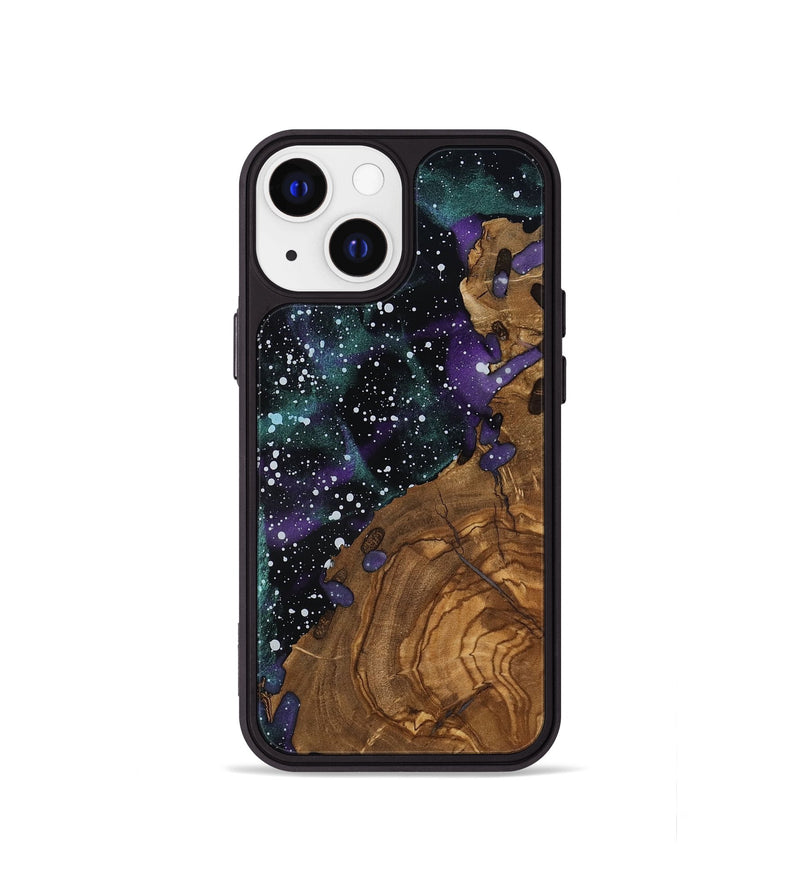 iPhone 13 mini Wood Phone Case - Porsha (Ancient Olive, 818661)