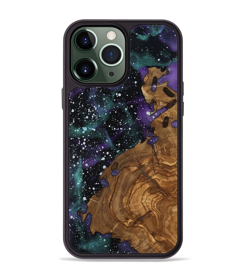 iPhone 13 Pro Max Wood Phone Case - Porsha (Ancient Olive, 818661)