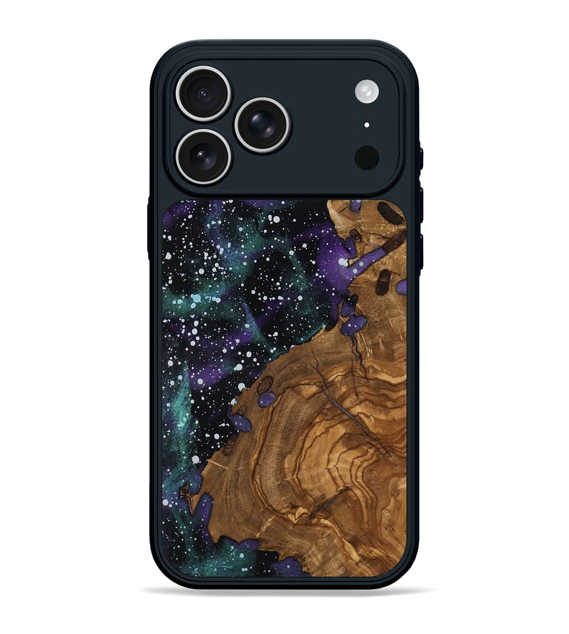 iPhone 17 Pro Max Wood Phone Case - Porsha (Ancient Olive, 818661)