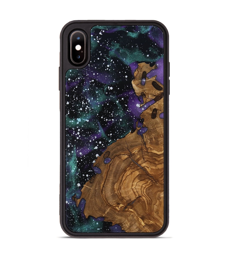 iPhone Xs Max Wood Phone Case - Porsha (Ancient Olive, 818661)