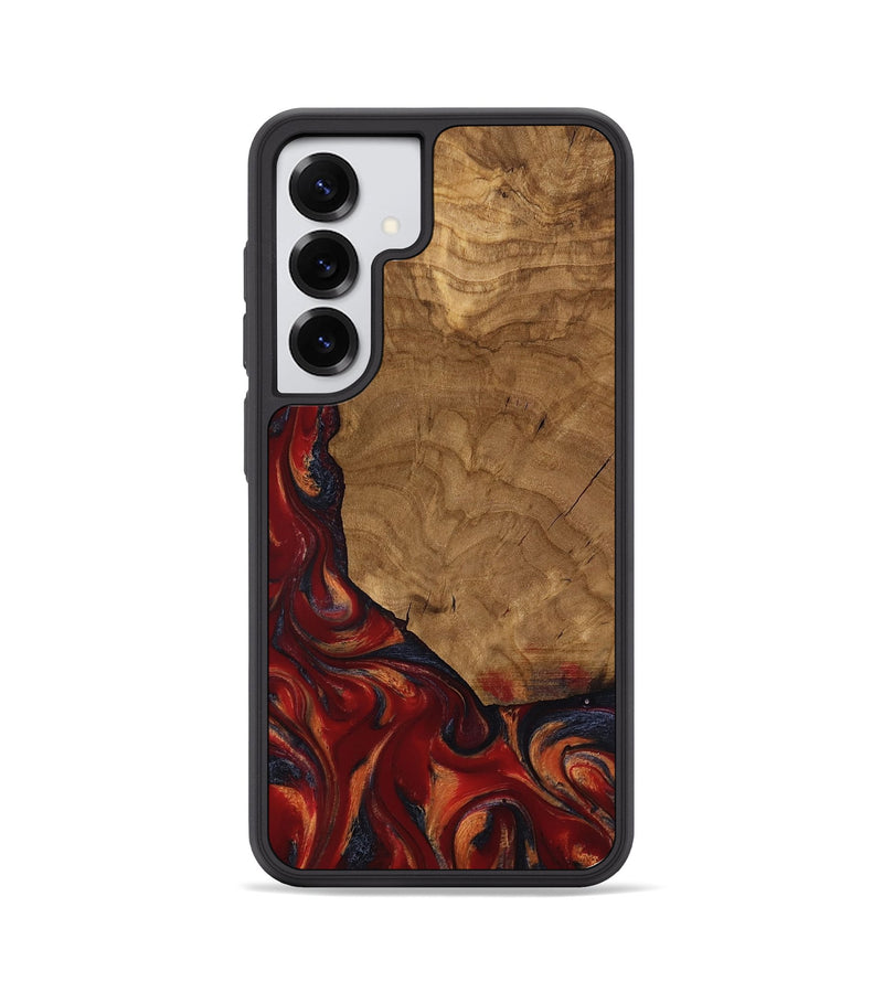 Galaxy S25 Wood Phone Case - Rudy (Ancient Olive, 818662)