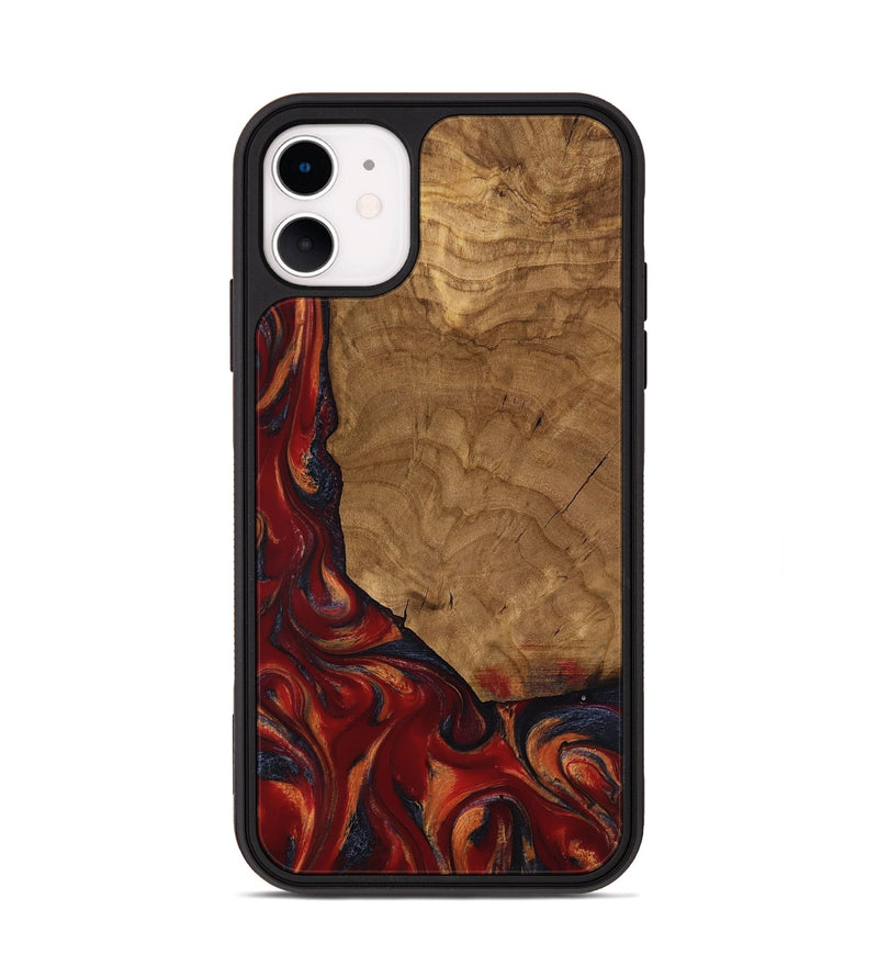 iPhone 11 Wood Phone Case - Rudy (Ancient Olive, 818662)
