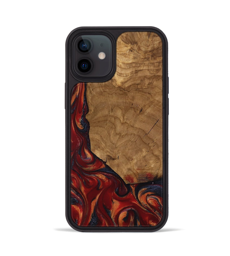iPhone 12 Wood Phone Case - Rudy (Ancient Olive, 818662)
