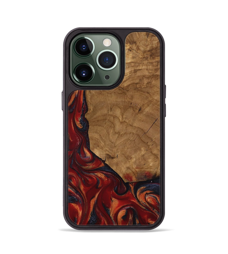 iPhone 13 Pro Wood Phone Case - Rudy (Ancient Olive, 818662)
