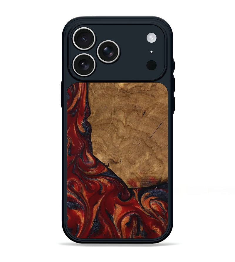 iPhone 17 Pro Max Wood Phone Case - Rudy (Ancient Olive, 818662)