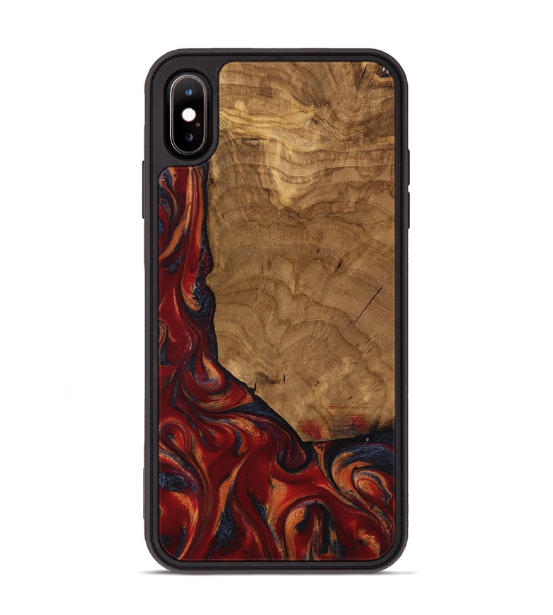 iPhone Xs Max Wood Phone Case - Rudy (Ancient Olive, 818662)