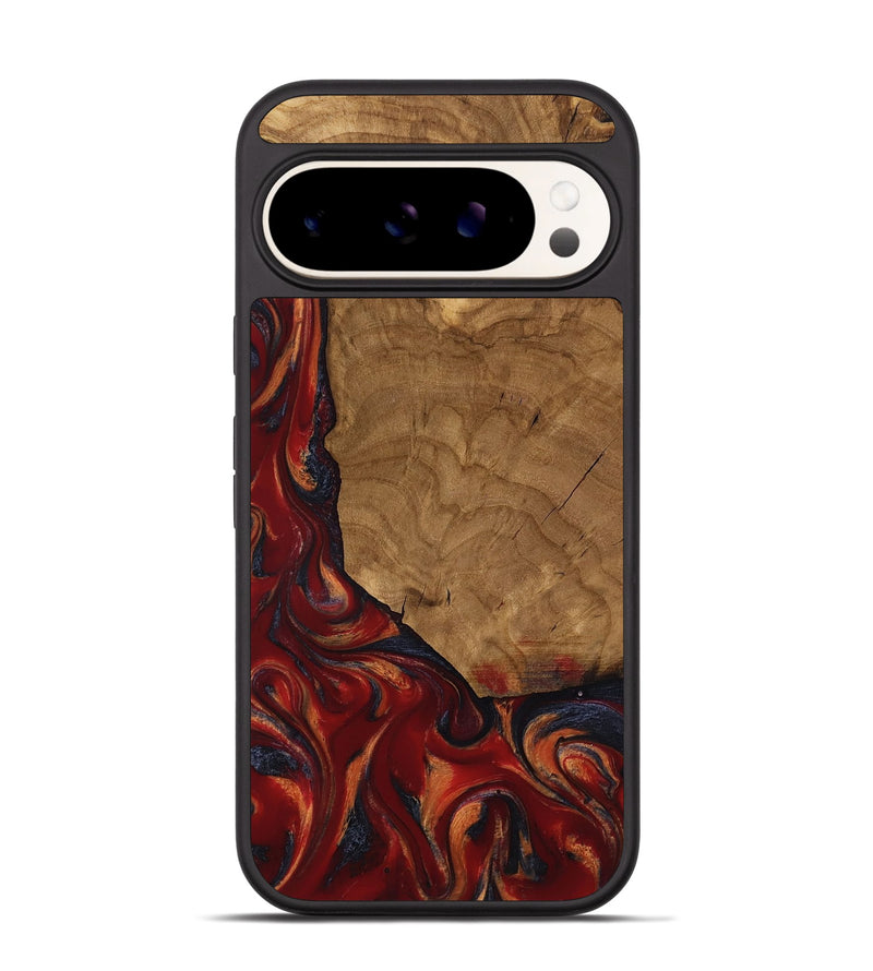 Pixel 9 Pro Wood Phone Case - Rudy (Ancient Olive, 818662)