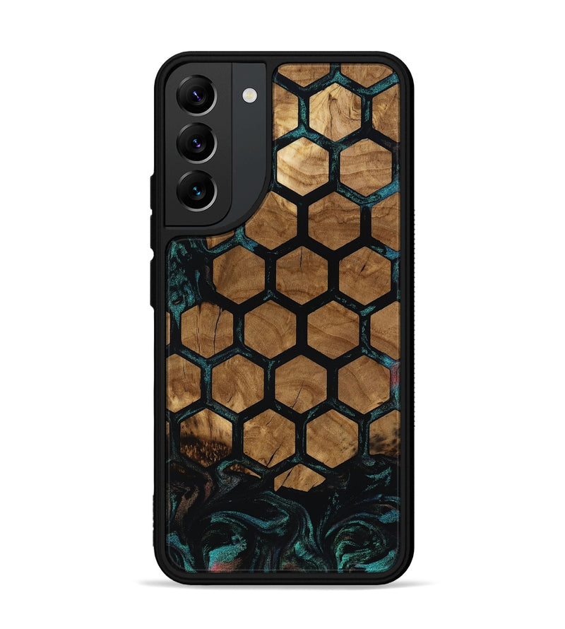 Galaxy S22 Plus Wood Phone Case - Meghan (Ancient Olive, 818664)