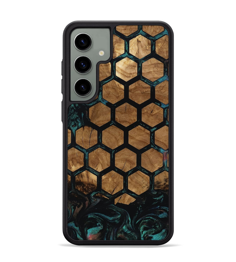 Galaxy S24 Plus Wood Phone Case - Meghan (Ancient Olive, 818664)