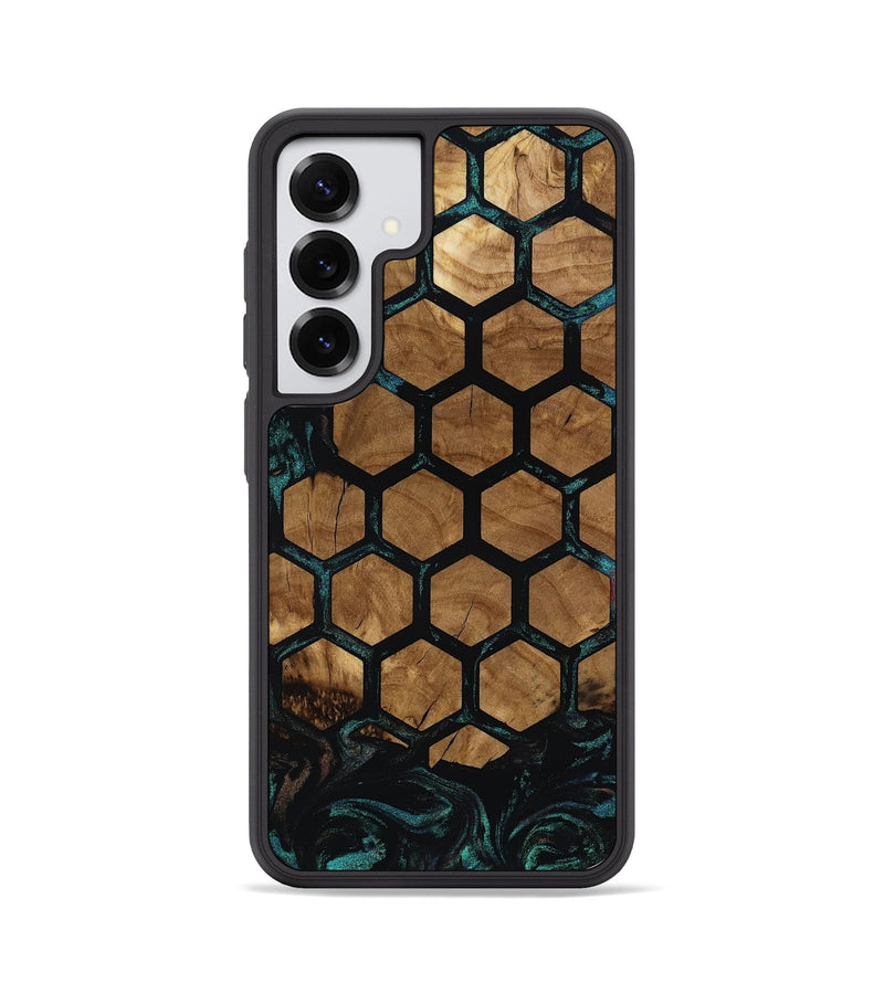 Galaxy S25 Wood Phone Case - Meghan (Ancient Olive, 818664)