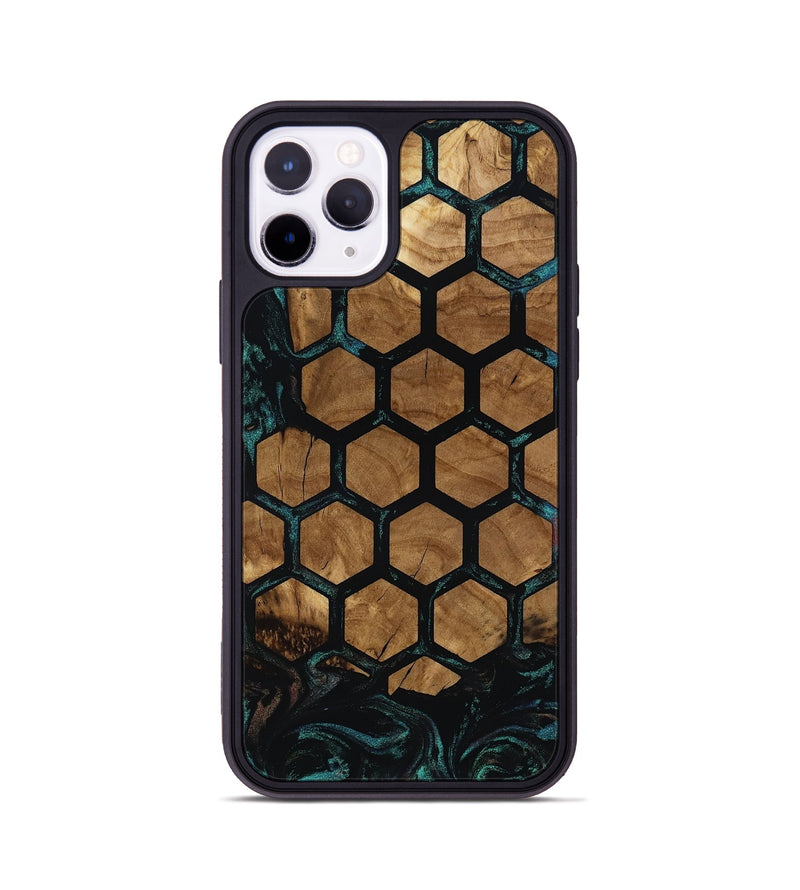 iPhone 11 Pro Wood Phone Case - Meghan (Ancient Olive, 818664)