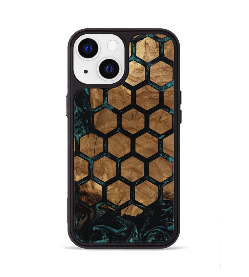 iPhone 13 Wood Phone Case - Meghan (Ancient Olive, 818664)