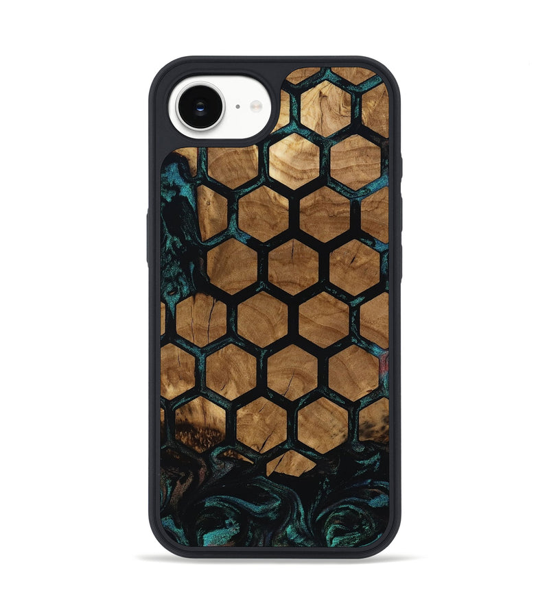iPhone 16e Wood Phone Case - Meghan (Ancient Olive, 818664)