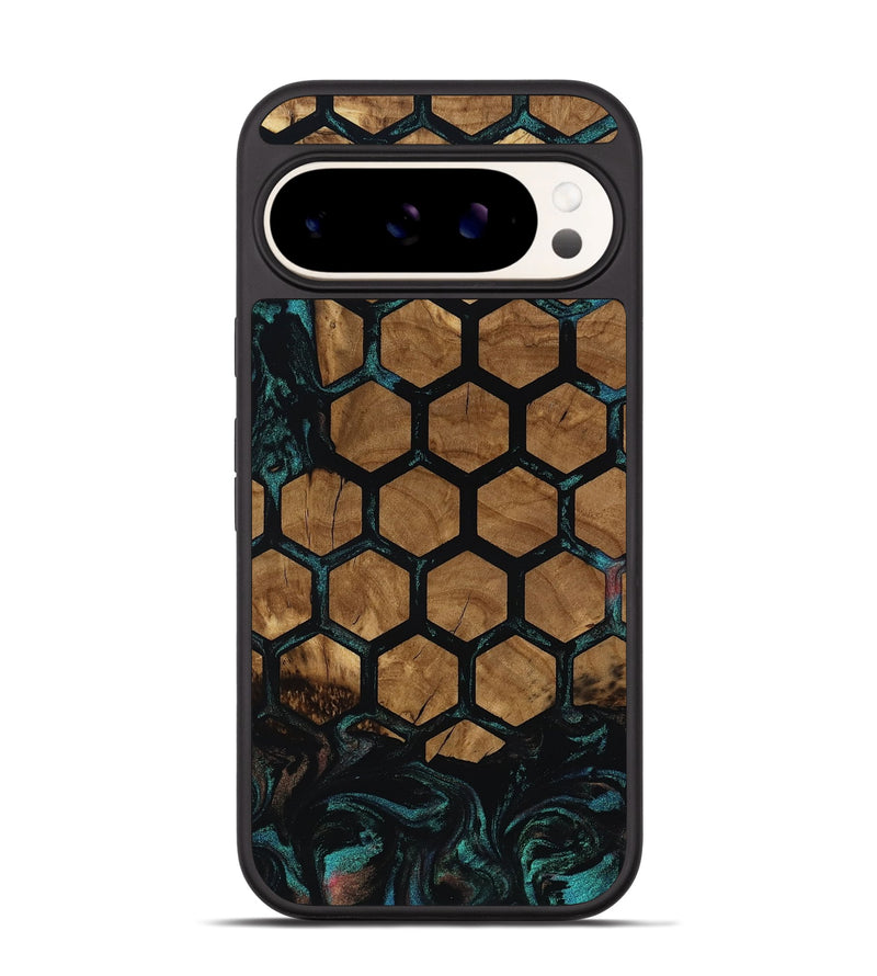 Pixel 9 Wood Phone Case - Meghan (Ancient Olive, 818664)