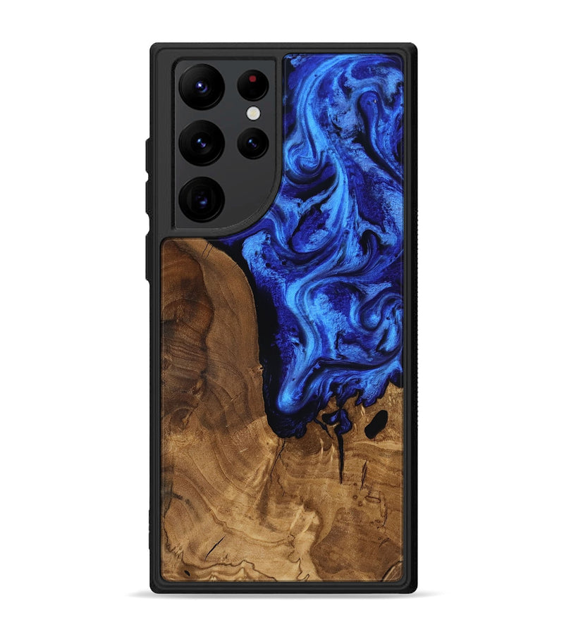 Galaxy S22 Ultra Wood Phone Case - Jude (Ancient Olive, 818665)