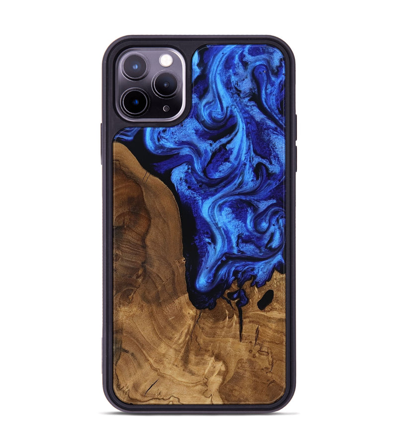 iPhone 11 Pro Max Wood Phone Case - Jude (Ancient Olive, 818665)
