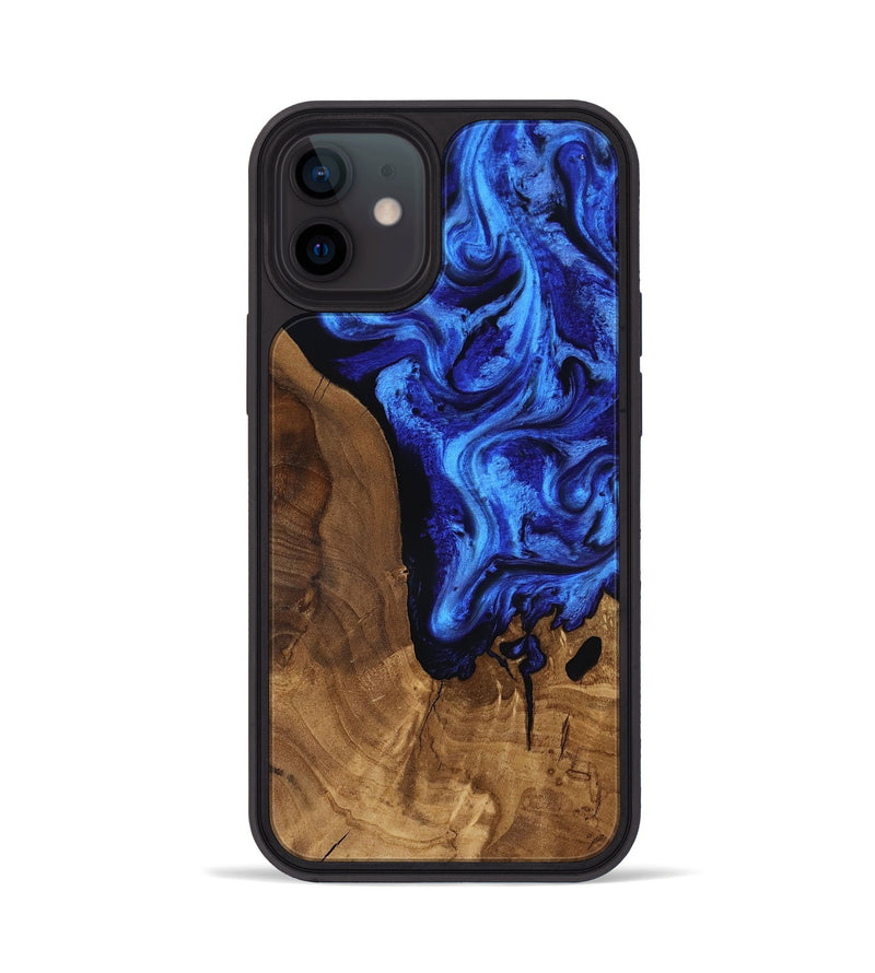iPhone 12 Wood Phone Case - Jude (Ancient Olive, 818665)