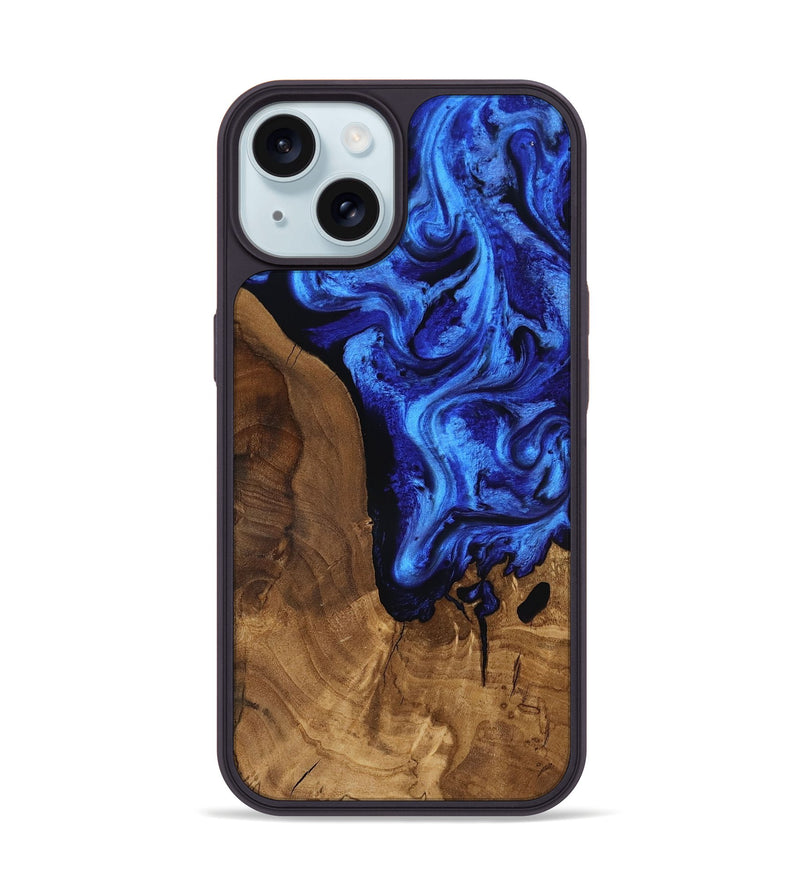 iPhone 15 Wood Phone Case - Jude (Ancient Olive, 818665)